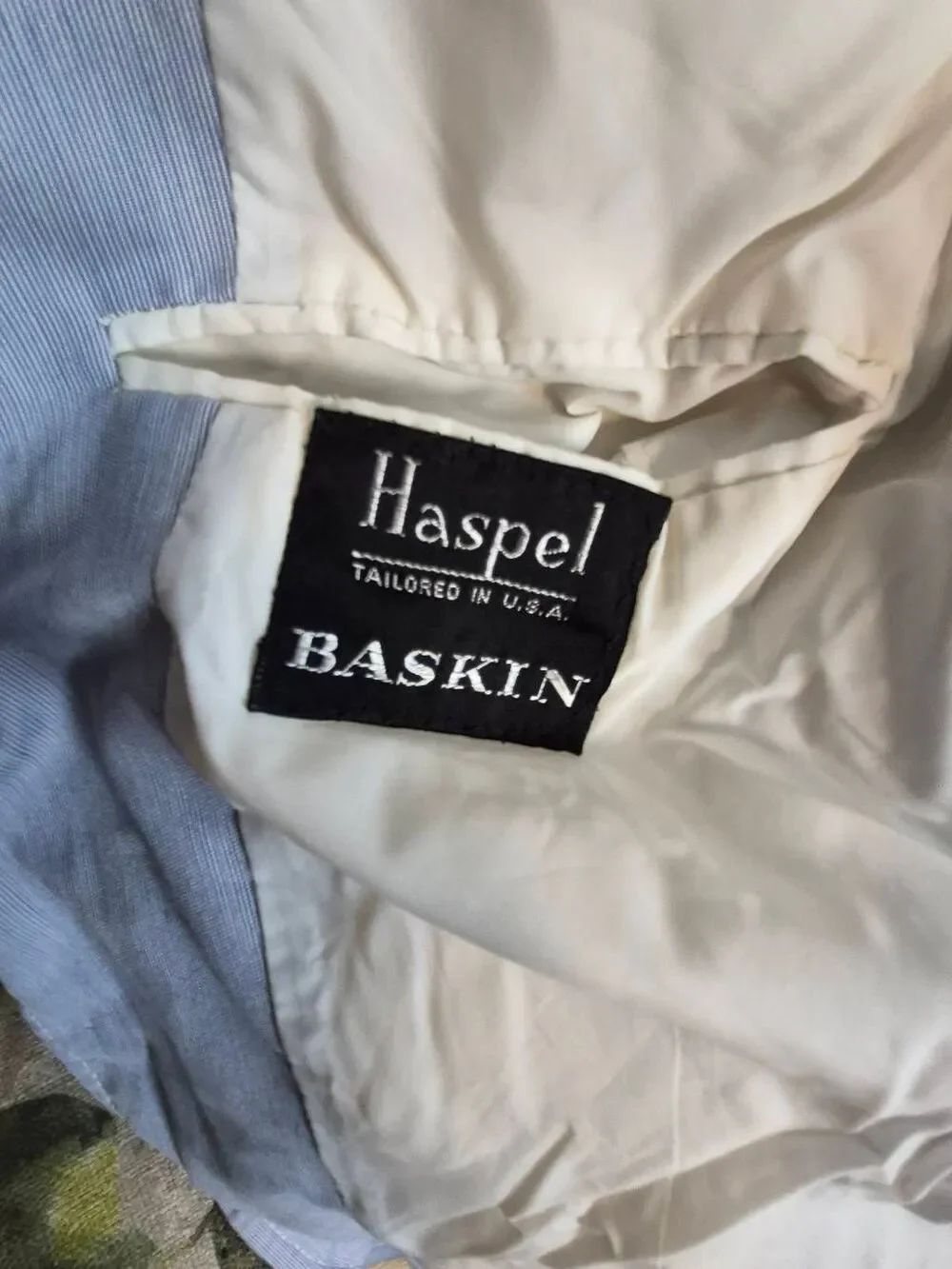 Haspel vintage seer sucker suit
